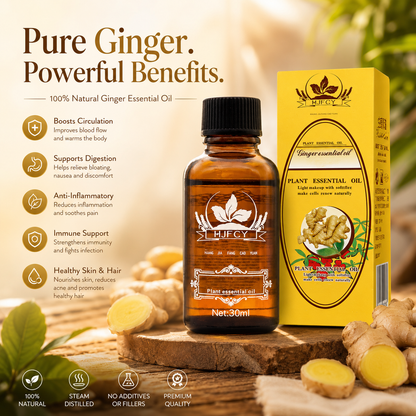 Plant Therapy Lymphatic Drainage Ginger Oil